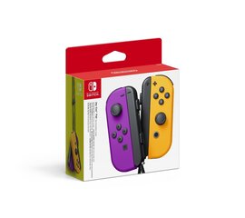 Juhtmevaba Nintendo Switch juhtpuldid Joy-Con - Neon Lila / Neon Orange price and information | Mängupuldid | hansapost.ee