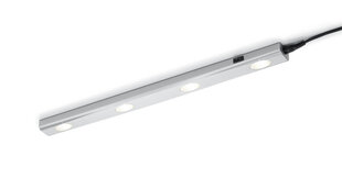 Светодиодный светильник для отсека Aragon, 4 части, серый цена и информация | Потолочный светильник, 38 x 38 x 24 см | hansapost.ee