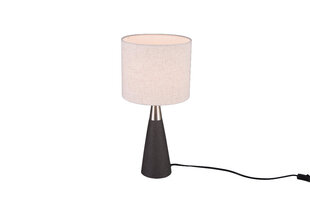 Настольная лампа Memphis 1xE27 40 см коричнево-белый цена и информация | Настольная лампа | hansapost.ee