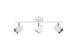 Toulouse LED kohtvalgusti 3-os. valge sis 3x3,5 W 400 lm hind ja info | Laelambid | hansapost.ee