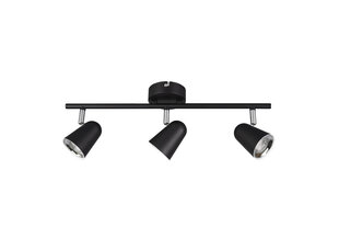 Toulouse LED kohtvalgusti 1-os. must sis 3x3,5 W 400 lm hind ja info | Laelambid | hansapost.ee