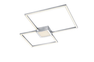 Hydra LED laevalgusti 65x65 cm nikkelmatt valge sis 28W-2600Lm hind ja info | Laelambid | hansapost.ee