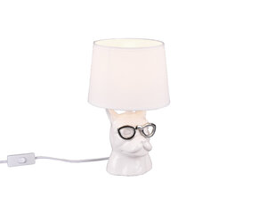 Настольная лампа Dosy E14 белая цена и информация | Настольные лампы | hansapost.ee