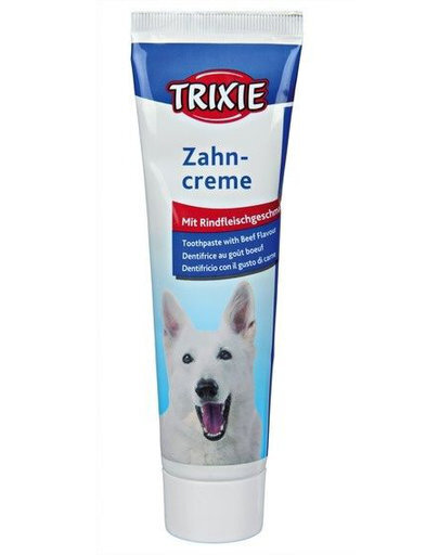 Trixie hambapasta koertele, veiseliha maitse, 100 g цена и информация | Hooldus/grooming | hansapost.ee