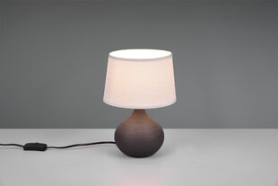 Настольная лампа Martin, 1xE14, коричневая цена и информация | Настольные лампы | hansapost.ee