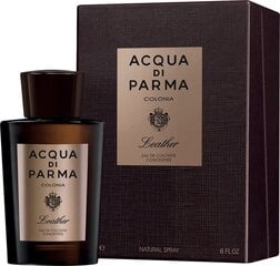 Kölnivesi Acqua Di Parma Colonia Leather EDC meestele, 180 ml цена и информация | Мужские духи | hansapost.ee