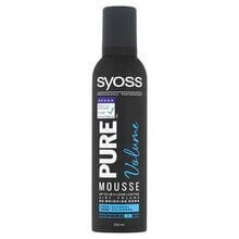 SYOSS juuksevaht "Pure Volume" 250 ml hind ja info | Syoss Parfüümid, lõhnad ja kosmeetika | hansapost.ee