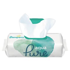 Salvrätikud Pampers Aqua Pure, 48 tk цена и информация | Влажные салфетки | hansapost.ee