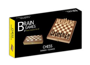 Настольная игра Traditional Wood Chess цена и информация | Brain Games Товары для детей и младенцев | hansapost.ee