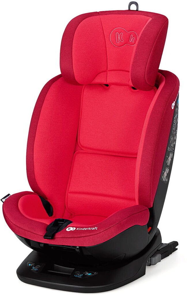 Turvatool Kinderkraft Xpedition, 0-36 kg ISOFIX, red hind ja info | Turvatoolid ja turvahällid | hansapost.ee