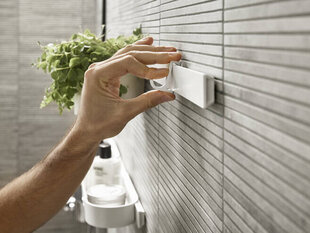 Hansgrohe vannitoariiul WallStoris, mattvalge price and information | Bathroom accessories | hansapost.ee