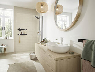 Полка для ванной Hansgrohe WallStoris, матовый белый цена и информация | Аксессуары для ванной комнаты | hansapost.ee