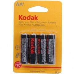 Батарейки KODAK R6-4BB EXTRA HEAVY DUTY AA,  4 шт. цена и информация | Батарейки | hansapost.ee