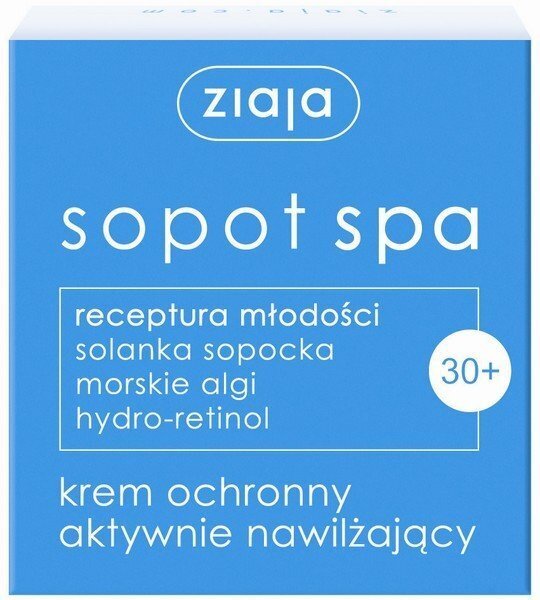 Niisutav näokreem Ziaja Sopot Spa 30+ 50 ml цена и информация | Näokreemid | hansapost.ee