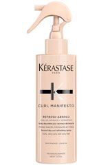Освежающий спрей для вьющихся волос Kérastase Curl Manifesto, 190 мл цена и информация | Средства для укладки | hansapost.ee