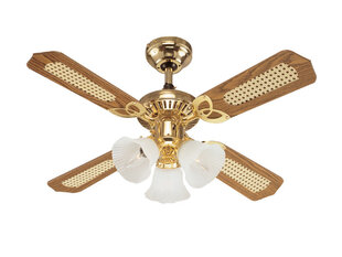 Westinghouse подвесная лампа - вентилятор Princess Zolto цена и информация | Светильники-вентиляторы | hansapost.ee