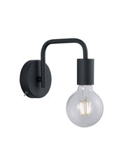 Настенный светильник Diallo, Е27, матовый черный цена и информация | Настенные светильники | hansapost.ee
