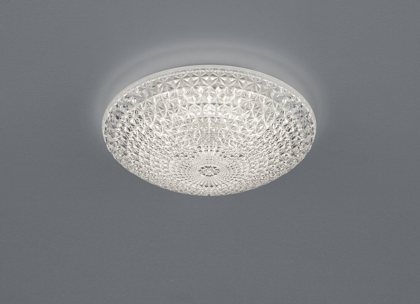 LED-plafoon Kuma, 28 cm, läbipaistev hind ja info | Laelambid | hansapost.ee