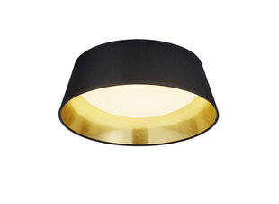 Потолочный светильник Ponts LED, 34 см, черный/золотистый цена и информация | Потолочные светильники | hansapost.ee