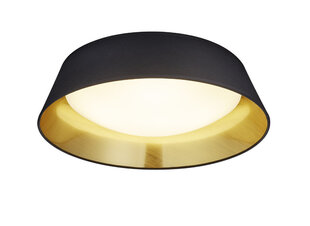 LED-plafoon Ponts, 45 cm, must/kuldne цена и информация | Потолочные светильники | hansapost.ee