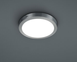 Cento LED plafoon 22 cm harjatud teras цена и информация | Потолочные светильники | hansapost.ee