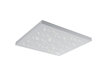 Titus LED laevalgusti 75x75 cm kroom hind ja info | Laelambid | hansapost.ee