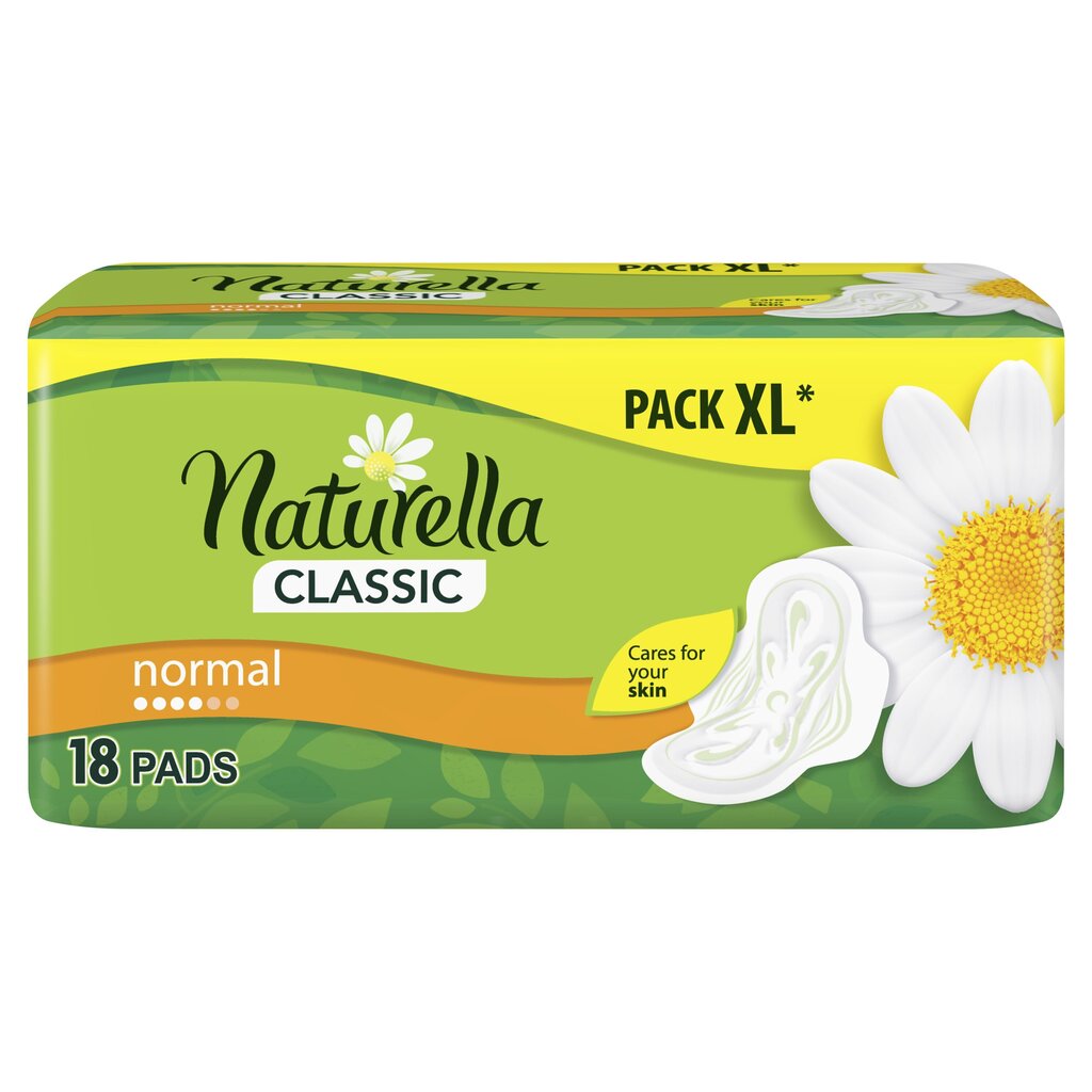 Hügieenisidemed Naturella Normal Plus 18 tk цена и информация | Tampoonid, hügieenisidemed ja menstruaalanumad | hansapost.ee