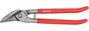 Ножницы для листового металла правые, L-260 мм, Yato (YT-1901) kaina ir informacija | Механические инструменты | hansapost.ee