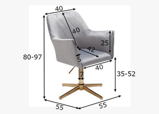 Töötool, hall price and information | Office chairs | hansapost.ee