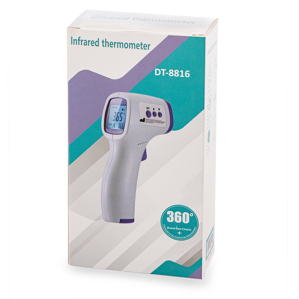 Infrapuna kontaktivaba termomeeter DT-8816 цена и информация | Termomeetrid | hansapost.ee
