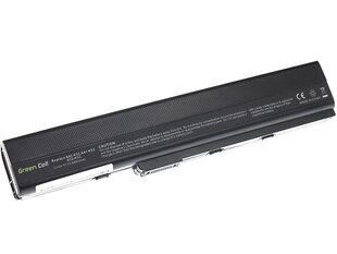 Sülearvuti aku Green Cell Laptop Battery for Asus K52 K52J K52F K52JC K52JR K52N X52 X52J A52 A52F цена и информация | Аккумуляторы для ноутбуков | hansapost.ee