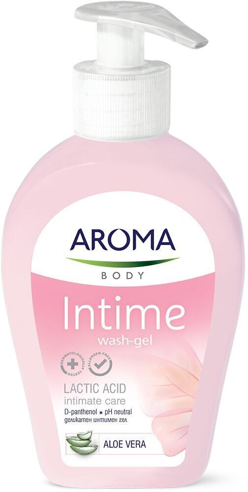 Aroma Intime Wash Gel - Aloe Vera, 250ml hind ja info | Intiimhügieeni tooted | hansapost.ee