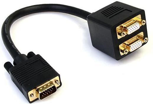 StarTech VGASPL1VV VGA - 2x VGA, 0.3 m цена и информация | Juhtmed ja kaablid | hansapost.ee