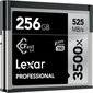 Lexar mälukaart CFast 256GB Pro 3500X VPG-130 R525/W445 цена и информация | Fotoaparaatide mälukaardid | hansapost.ee