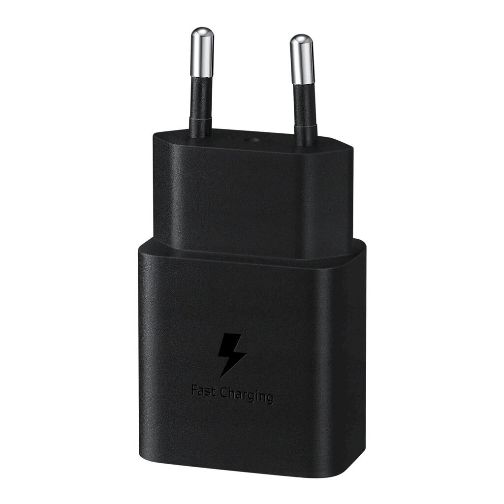 Samsung 15W Power Adapter EP-T1510NBEGEU Black (EU Blister) цена и информация | Laadijad mobiiltelefonidele | hansapost.ee