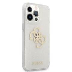GUHCP13XPCUGL4GTR Guess TPU Big 4G Full Glitter Case for iPhone 13 Pro Max Transparent hind ja info | Telefonide kaitsekaaned ja -ümbrised | hansapost.ee