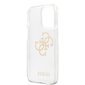 GUHCP13XPCUGL4GTR Guess TPU Big 4G Full Glitter Case for iPhone 13 Pro Max Transparent цена и информация | Telefonide kaitsekaaned ja -ümbrised | hansapost.ee