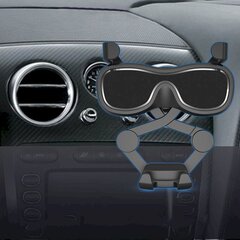Gravity smartphone car holder for air vent with air freshener black (YC06) цена и информация | Держатели для телефонов | hansapost.ee