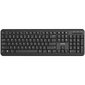 Wireless keyboard with Silent switches ,105 keys,black,Size 442*142*17.5mm,460g,RU layout hind ja info | Klaviatuurid | hansapost.ee