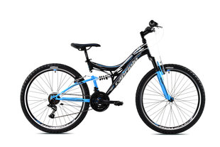 Maastikuratas Capriolo MTB CTX260 26", must/sinine цена и информация | Велосипеды | hansapost.ee