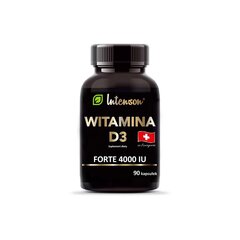 Intenson D3 vitamiinid 90 tabletti цена и информация | Витамины и добавки для иммунитета | hansapost.ee