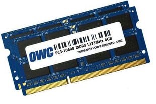 OWC OWC1600DDR3S4GB цена и информация | Объём памяти (RAM) | hansapost.ee