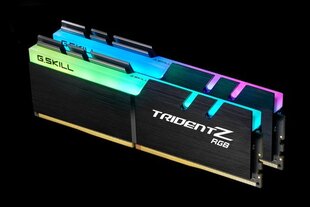 G.Skill Trident Z RGB DDR4 2x16GB, 3200MHz, CL14 (F4-3200C14D-32GTZR) цена и информация | Объём памяти (RAM) | hansapost.ee