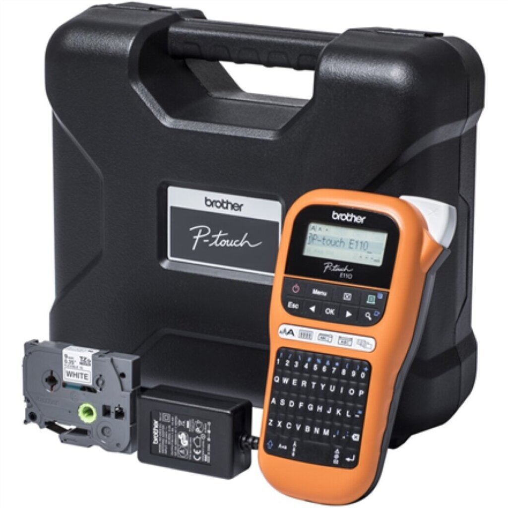 Brother PT-E110VP PTE110VP Labelling machine цена и информация | Printerid | hansapost.ee