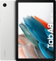 Tahvelarvuti Samsung Galaxy Tab A8 (2022), WiFi, 64GB, hõbe - SM-X200NZSEEUE hind ja info | Tahvelarvutid | hansapost.ee