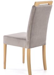 Комплект 2-х стульев Halmar Clarion, цвет серый/дуб цена и информация | Стулья для кухни и столовой | hansapost.ee