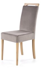 Комплект 2-х стульев Halmar Clarion, цвет серый/дуб цена и информация | Стулья для кухни и столовой | hansapost.ee