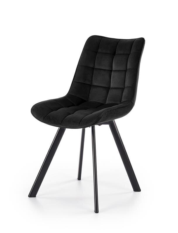 2-osaline toolide komplekt Halmar K332, must цена и информация | Köögitoolid, söögitoolid | hansapost.ee