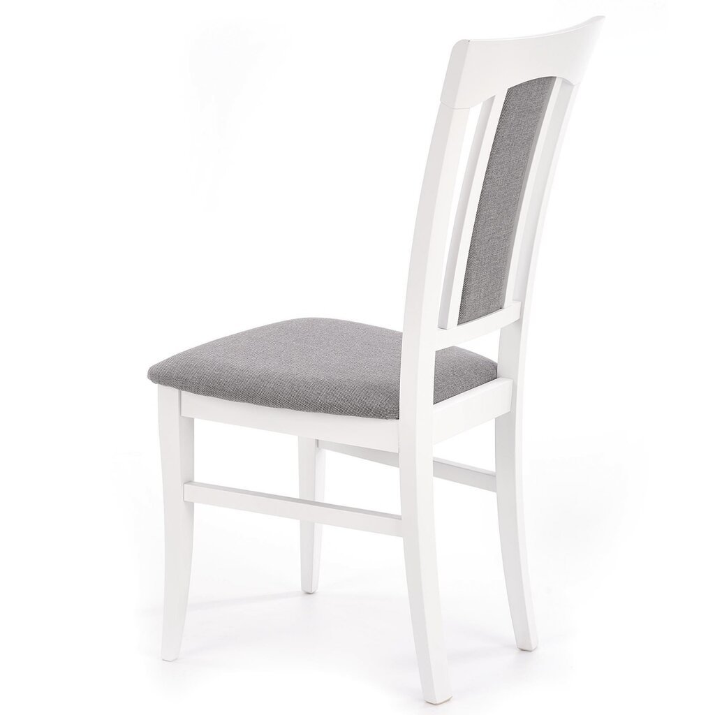 2-tooli komplekt Konrad, valge/hall hind ja info | Köögitoolid, söögitoolid | hansapost.ee