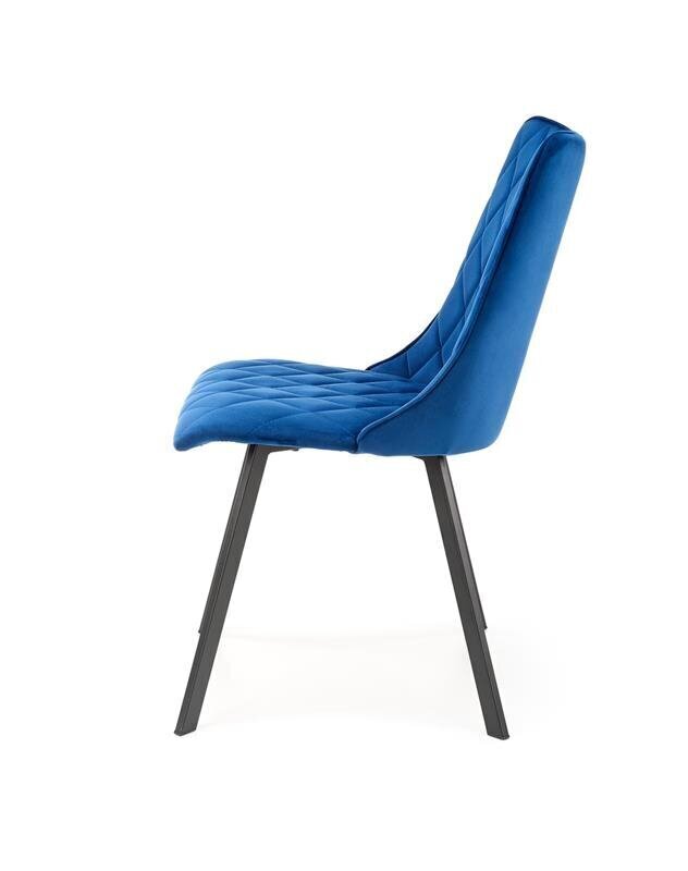 4-tooli komplekt Halmar K450, sinine hind ja info | Köögitoolid, söögitoolid | hansapost.ee